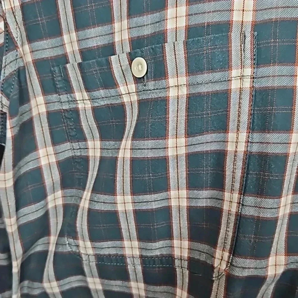 Filson Wildwood Green Plaid Shirt 11010760 3XL - Picture 2 of 6